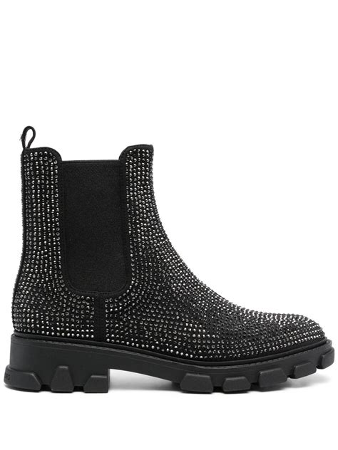 michael kors black rhinestone rubber boots|Michael Kors lace up sneakers.